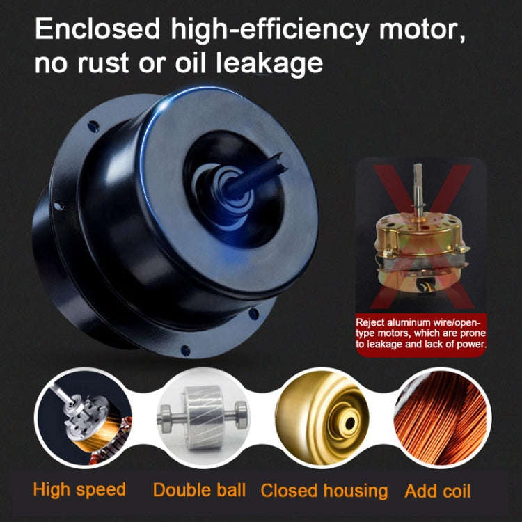 10 -inch Single Grilles Kitchen Exhaust Fan Wall Window Fan High Power Industrial Extractor Fume ...