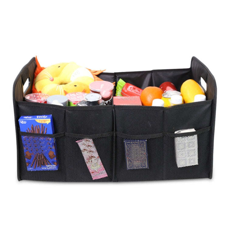 Car Trunk Folding Oxford Fabric Storage Bag(Black)