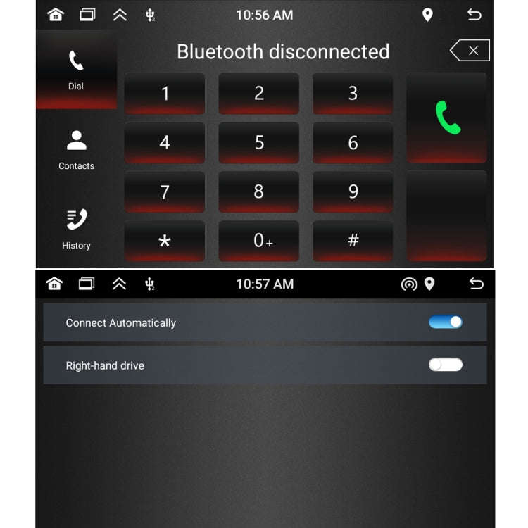 For Renault Dacia Car Android Navigation Bluetooth FM Radio, Memory: 2+32G