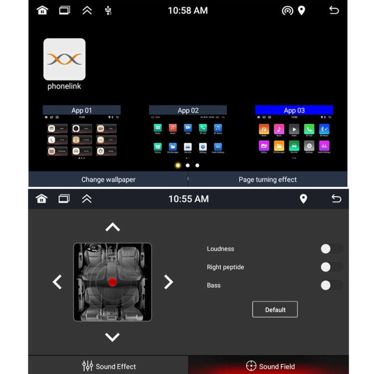 For Renault Dacia Car Android Navigation Bluetooth FM Radio, Memory: 2+32G
