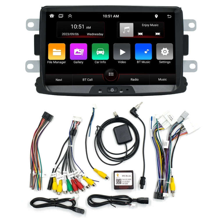 For Renault Dacia Car Android Navigation Bluetooth FM Radio, Memory: 2+32G