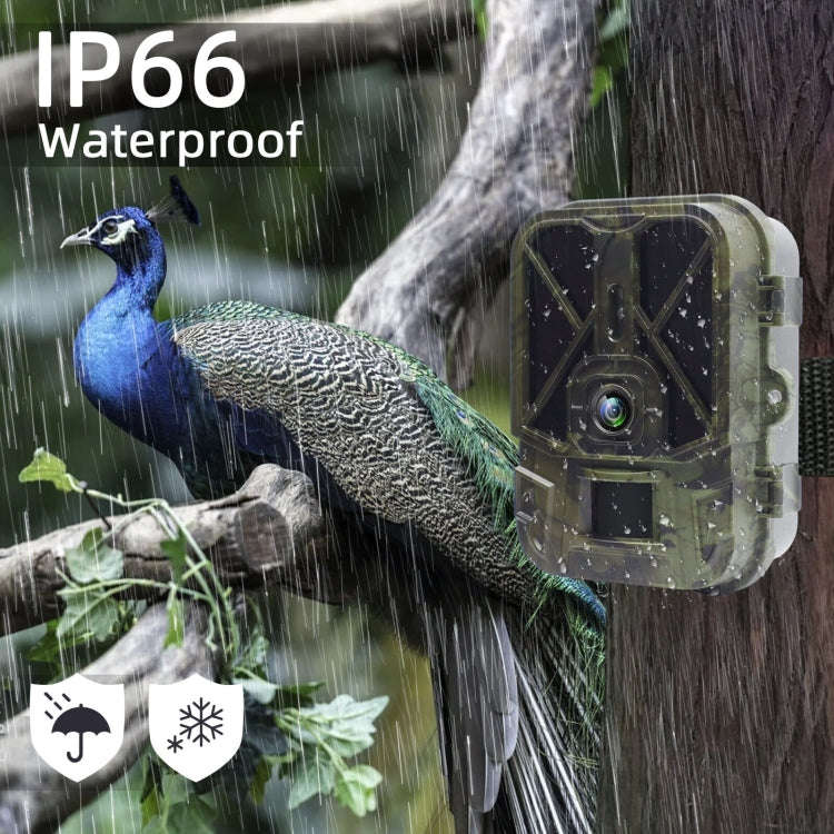 HC-940A-Li 50MP+4K Outdoor Rain Fog Prevention Infrared Tracking Hunting Camera With EU Plug Adapter