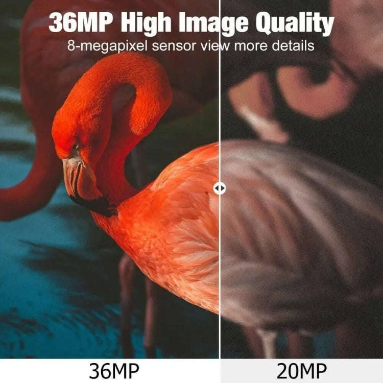 HC-940A-Li 50MP+4K Outdoor Rain Fog Prevention Infrared Tracking Hunting Camera With EU Plug Adapter