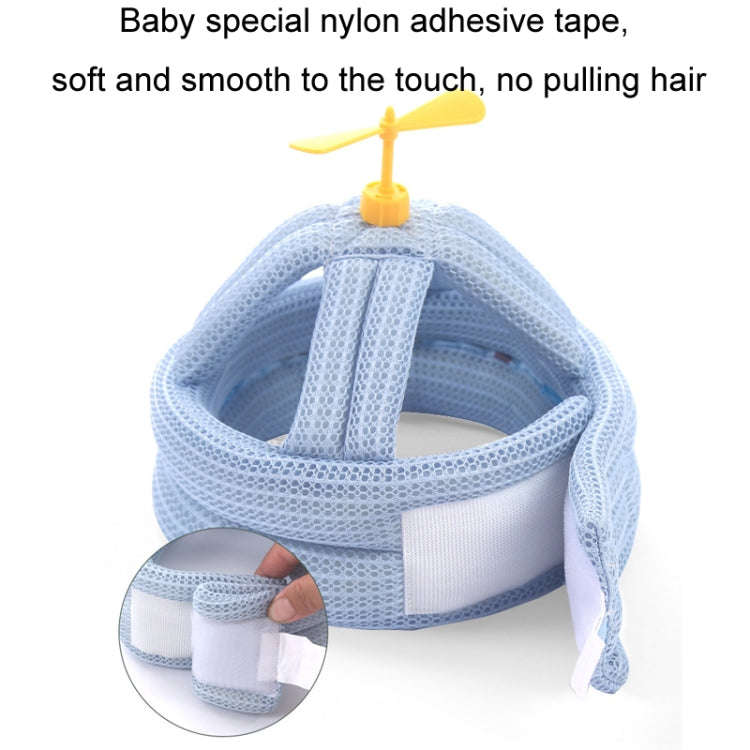 Bamboo Dragonfly Baby Toddler Anti-fall Pillow Protection Pad, Color: Blue