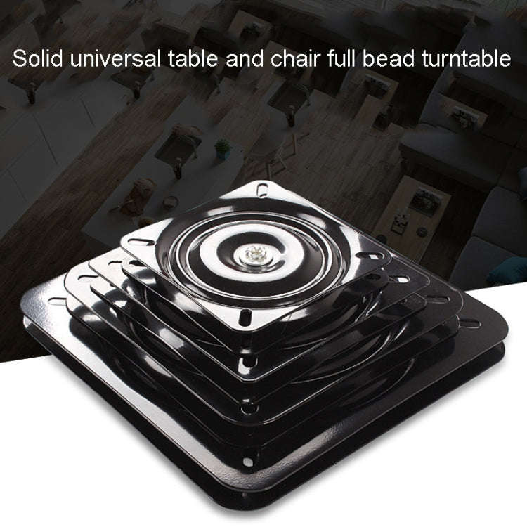 6 inch Solid Full Bead Universal Swivel Turntable Furniture With Screws For Swivel Chairs