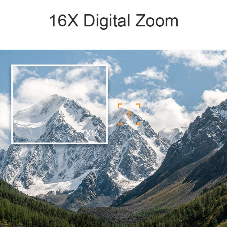 4K HD 3.0-Inch IPS Screen Autofocus HD Digital Camera(White)