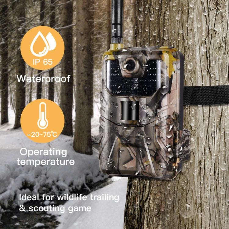 HC-900LTE 20MP 2K Wildlife Hunting Trail Camera Photo Traps Night Vision 4G SMS MMS SMTP Cellular...
