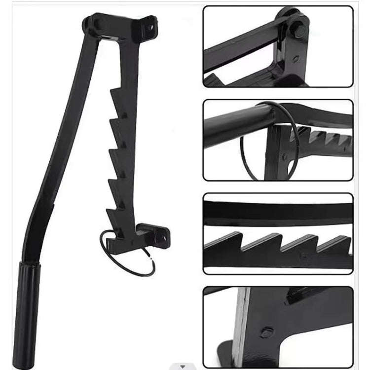 Wall Mounted Manual Wood Splitter High Carbon Steel Fire Wood Cutter, Spec: One-piece Set