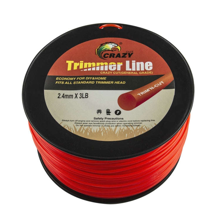 3.0mm Square 3LB Line Shaft Grass Rope Nylon Cutting Grass Rope