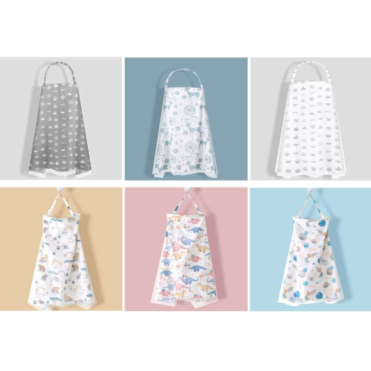 Anti-exposure Nursing Pad Outdoor Fig Leaf Stroller Mosquito Net, Color: Starcraft