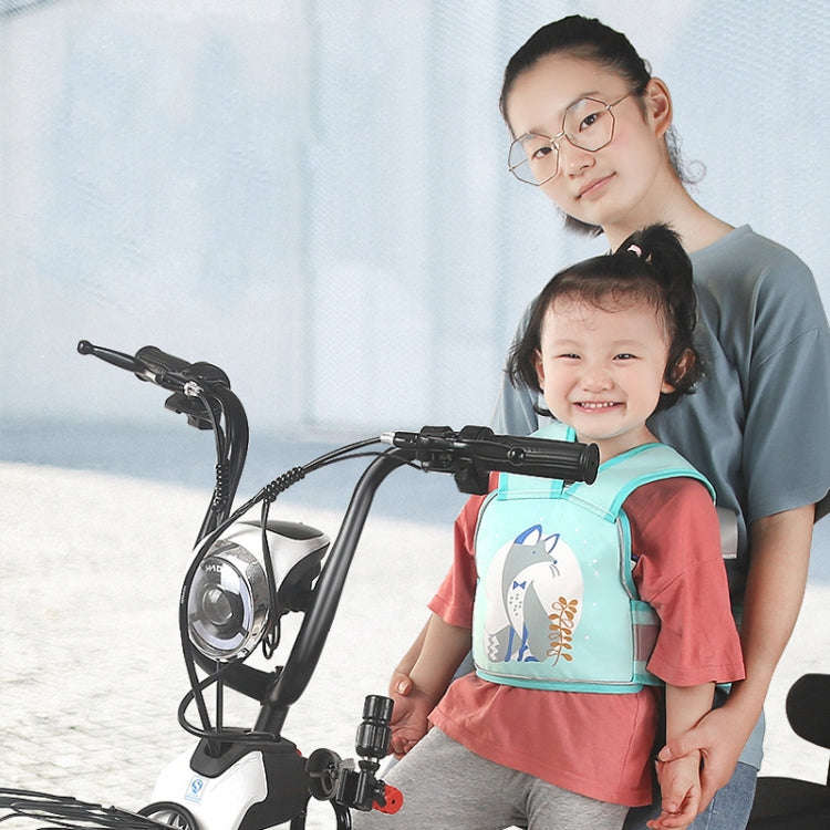 Anti-Fall Breathable Child Safety Strap For Electric Motorcycle, Color: 3D Breathable Blue