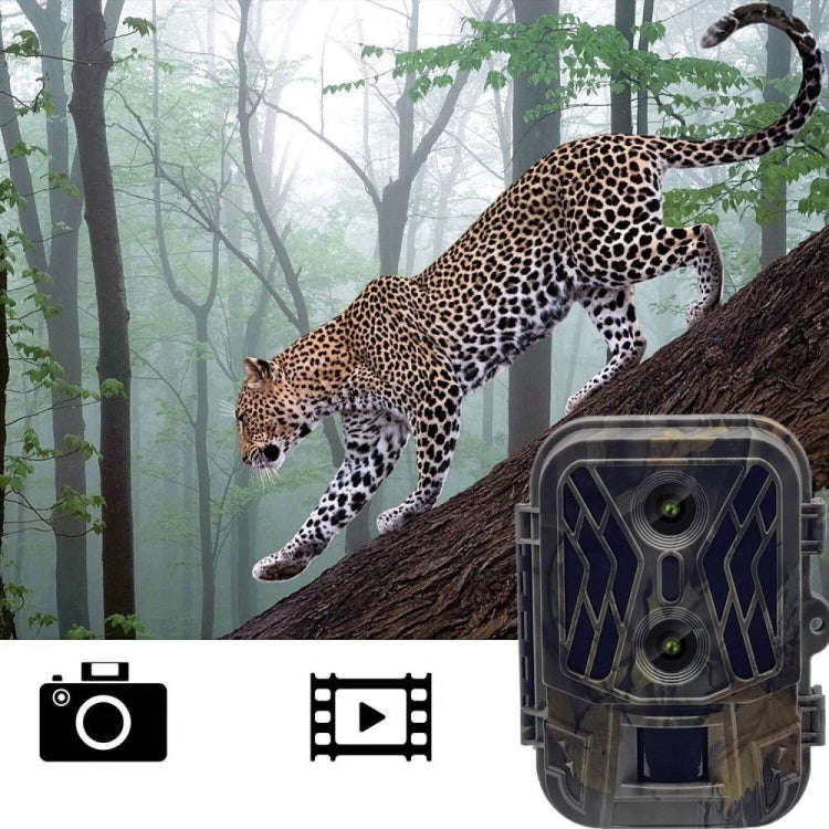 HC-950A 50MP+4K Dual Lens Outdoor Rainfall Fog Infrared Trace Hunting Camera