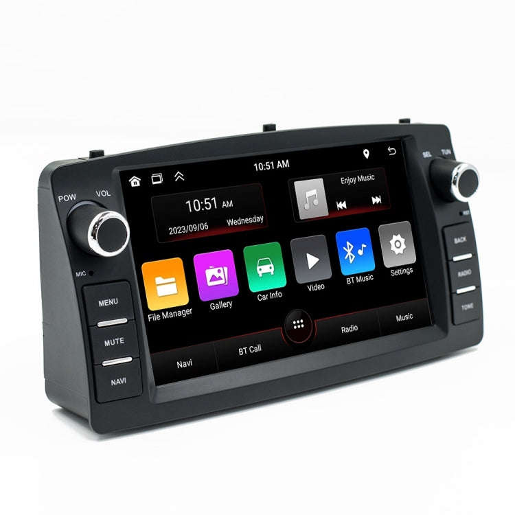 For BYD F3 7 inch Car Android Navigation Bluetooth FM Radio, Memory: 2+32G