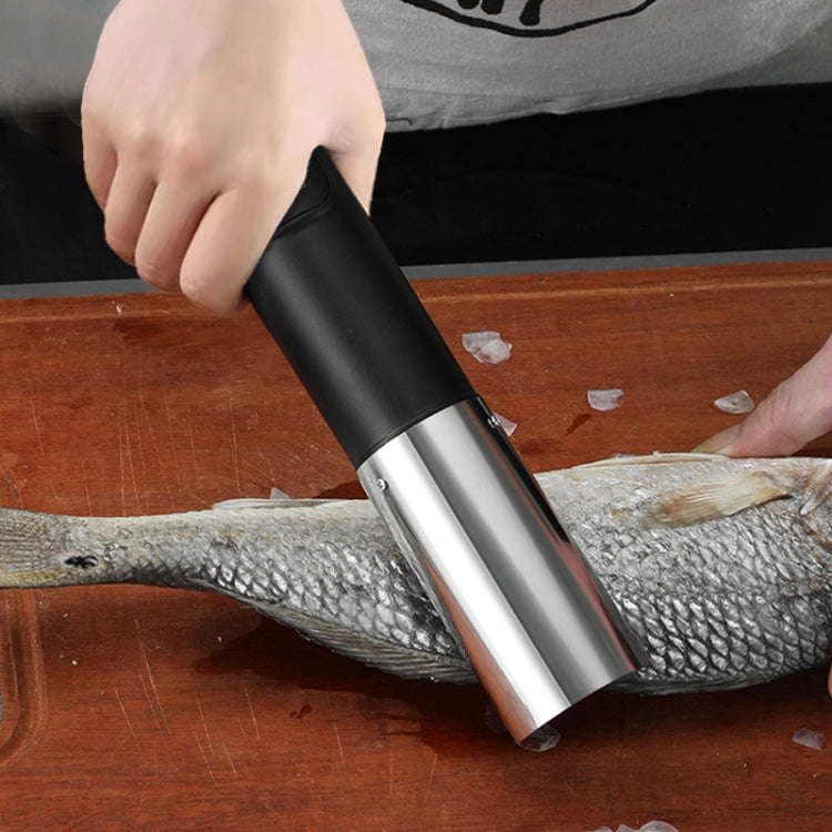 Wireless Electric Fish Scales Kitchen Gadgets(Black)