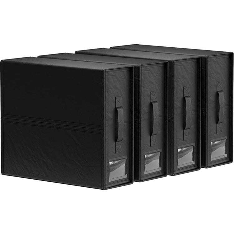 Underbed Storage Bag Foldable Storage Box for Clothes Blankets Duvet Cover, Color: Streak