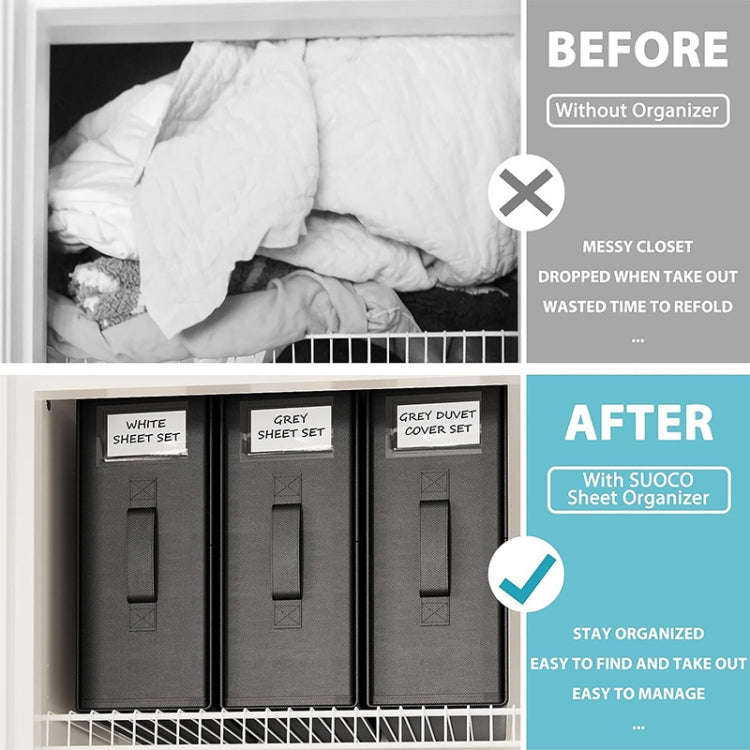 Underbed Storage Bag Foldable Storage Box for Clothes Blankets Duvet Cover, Color: Streak