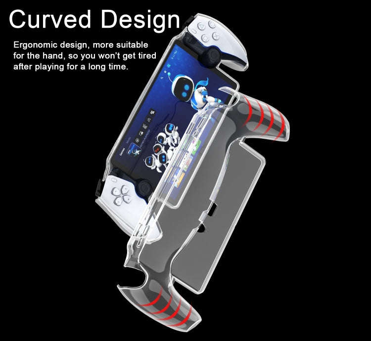 For Sony PlayStation Portal all-in-one TPU Transparent Protective Case Cover