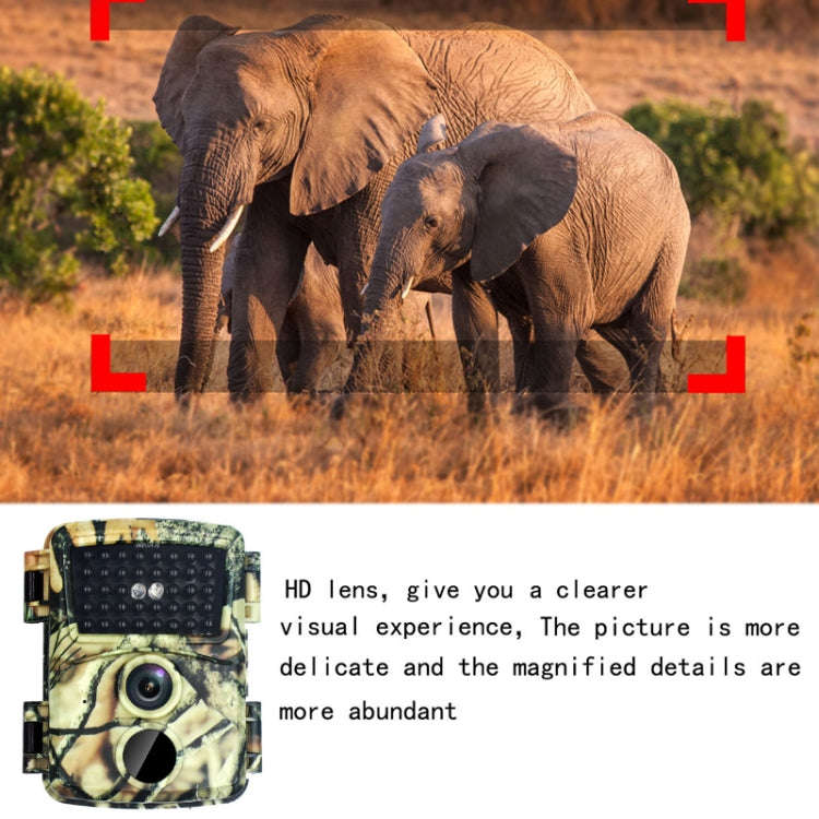 PR600C 20MP 1080P HD Infrared Camera Outdoor Hunting Camera 38 Infrared Light Monitoring Camera