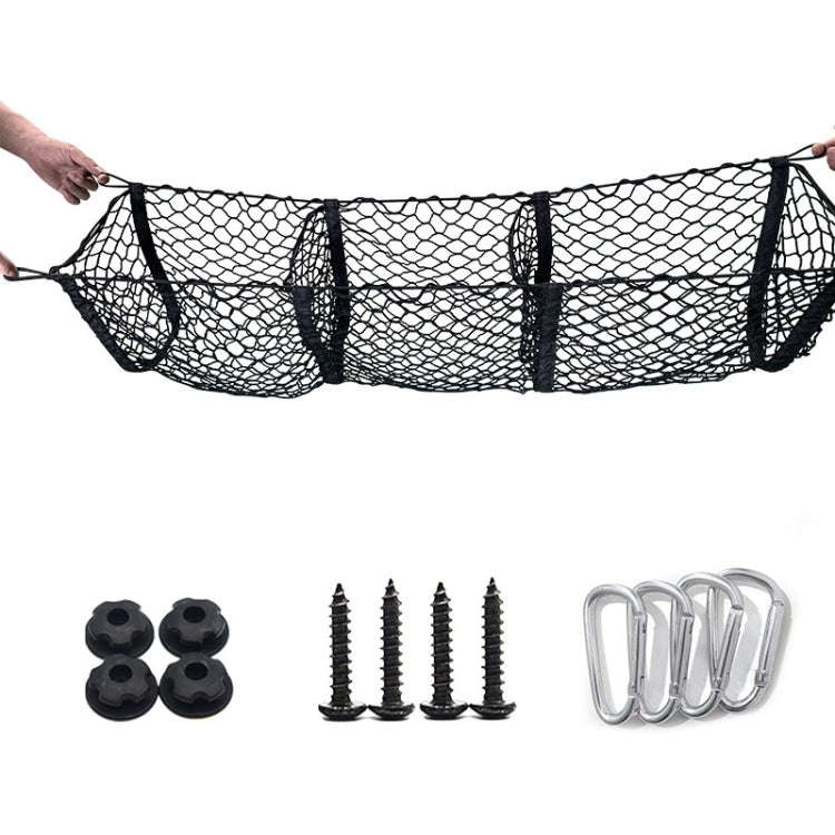 Pickup Truck Three-dimensional Net Bag Off-road Vehicle Trunk Luggage Net Bag, Size: 100x30cm(Thr...