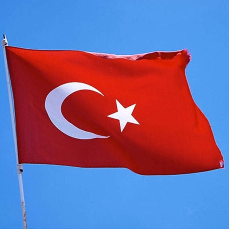 90 x 150cm Turkish Flag No. 4 Polyester Flag