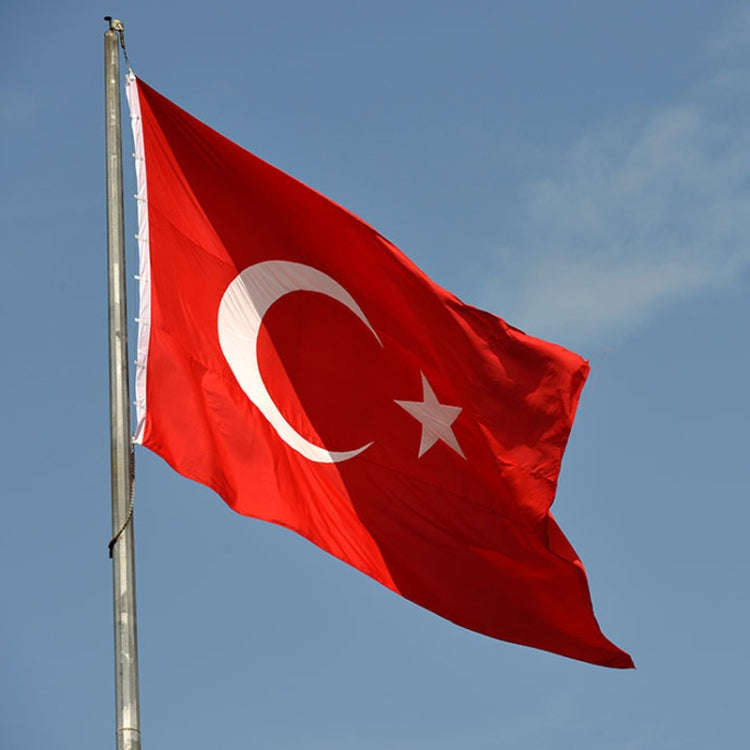 90 x 150cm Turkish Flag No. 4 Polyester Flag