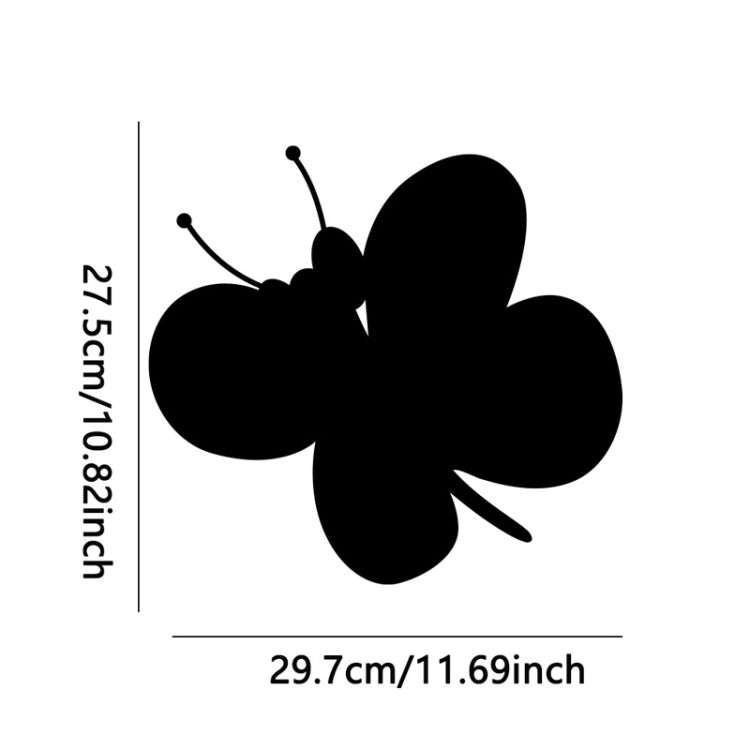 Acrylic Butterfly Stereo Wall Stickers Bedroom Living Room Background Wall Decoration Soft Mirror...