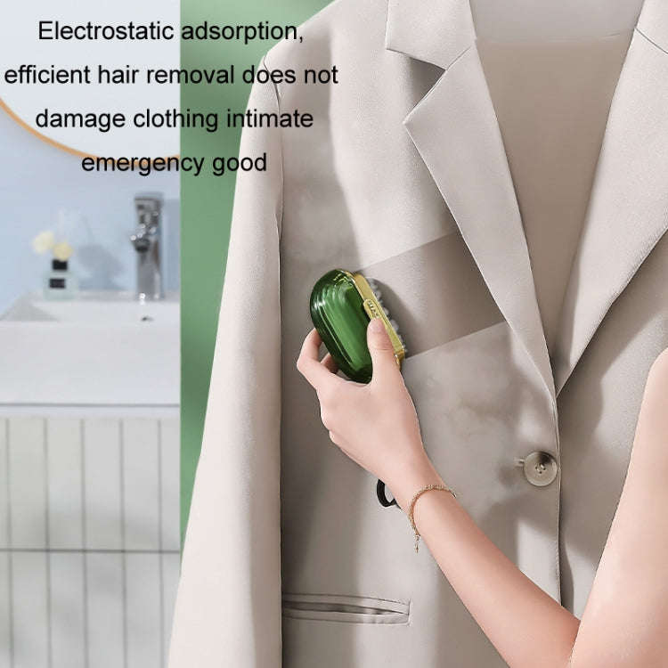 Double-sided Clothing Lint Adherer Tear-off Roll Paper Dust-sticking Paper, Color: Green