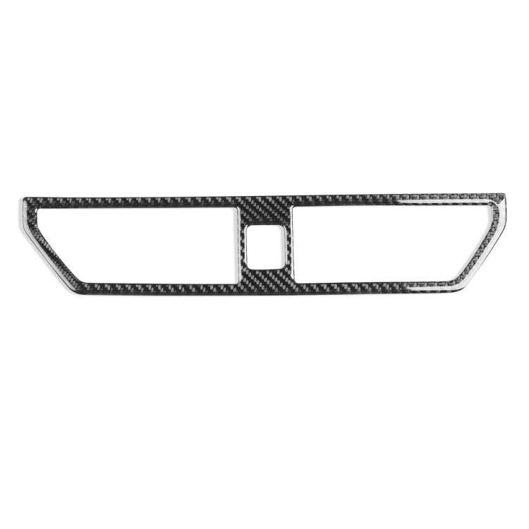For Volkswagen Sagitar 2019-2023 B Model Left-hand Drive Center Console Air Outlet Sticker(Black)