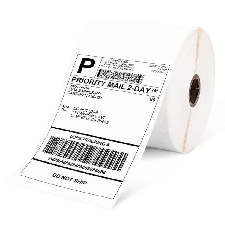 500sheets 4×6 Inch Stickers Thermal Label Paper For Phomemo PM-246S / PM-241BT / D520BT, Style: ...