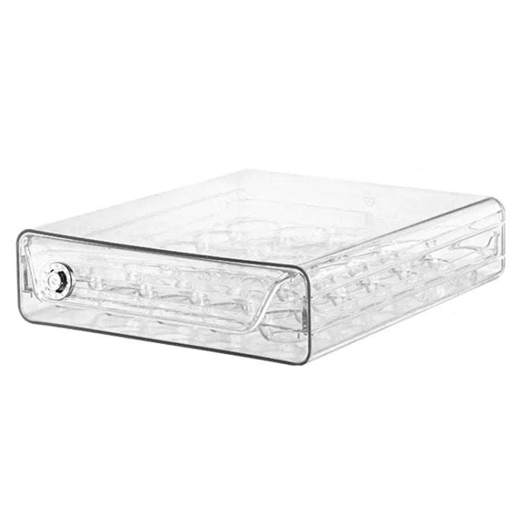 Extra Large Single Layer 30 Grid Egg Storage Box PET Transparent Multi-Specification Egg Box