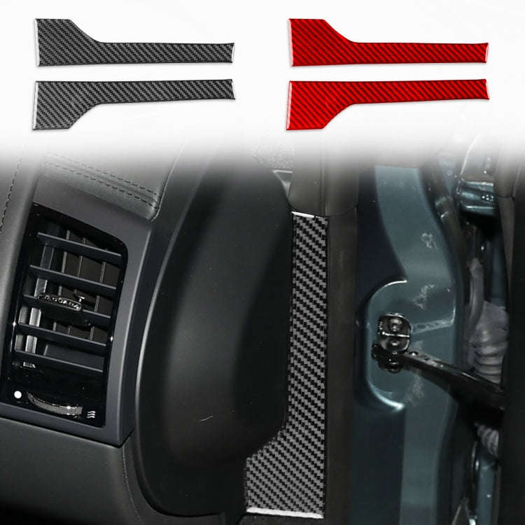 For Jaguar F-TYPE 2013+ Left And Right Drive Universal Door Side Panel Sticker(Black)