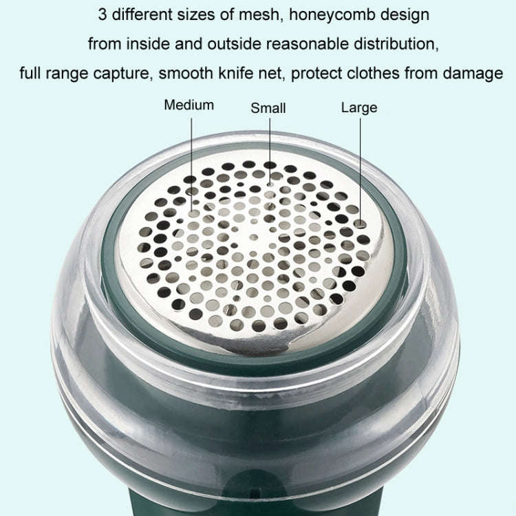 Home Rechargeable Handheld Clothes Hair Ball Trimmer(White)