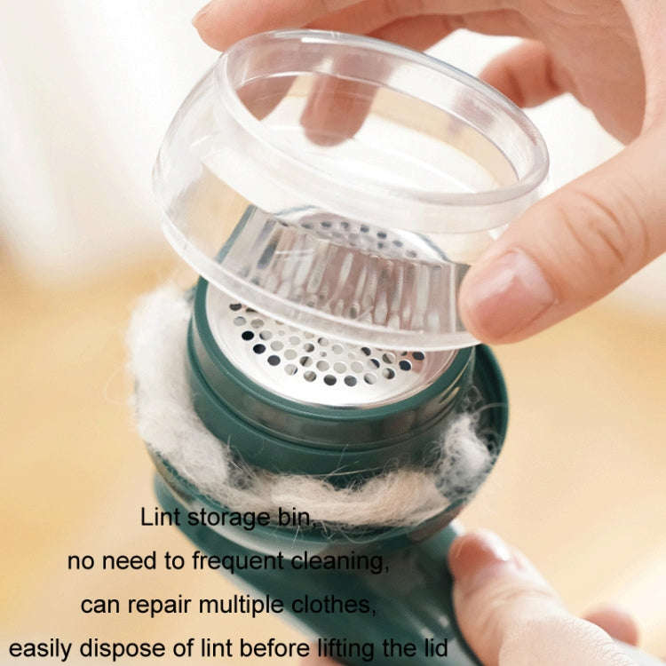 Home Rechargeable Handheld Clothes Hair Ball Trimmer(Green)