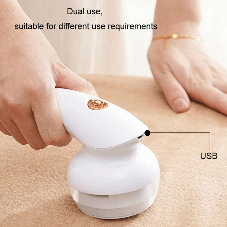 Home Rechargeable Handheld Clothes Hair Ball Trimmer(Green)