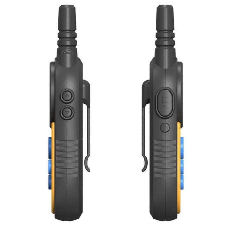1000m Remote Control Intercom Dog Trainer Electric Shock Vibration Stop Barker(Yellow)