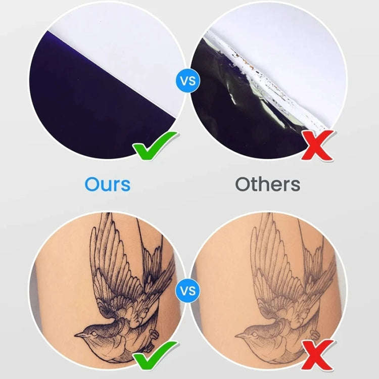 For Phomemo M08F / TP81 100sheets /Pack A4 Tattoo Transfer Paper Compatible For MR.IN Brother Poc...