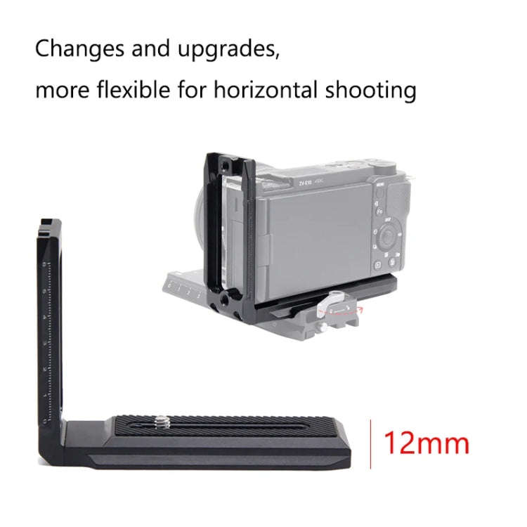 Universal Camera L Shape Bracket Quick Release Plate for Camera RSC2 / RS3 Stabilizers, Spec: L-4...