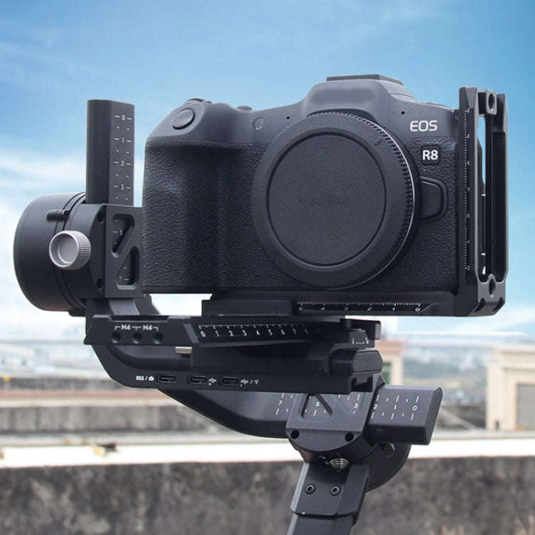 Universal Camera L Shape Bracket Quick Release Plate for Camera RSC2 / RS3 Stabilizers, Spec: L-4...