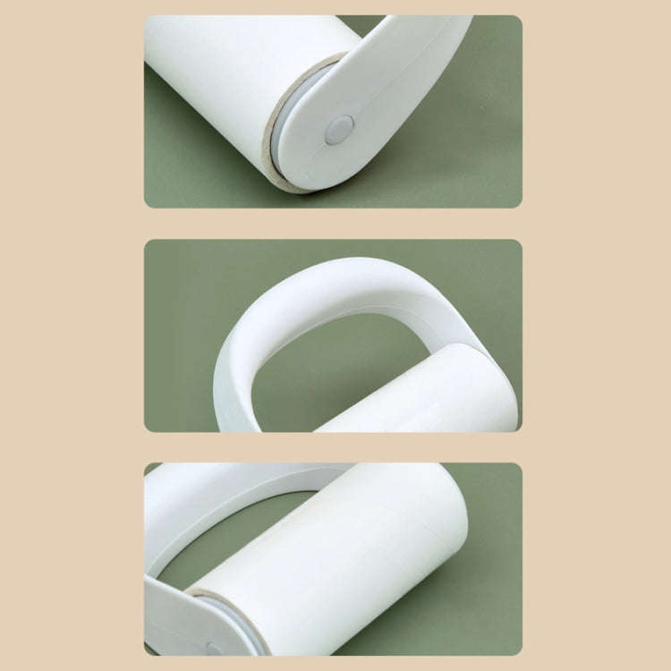 Household Roller Removable Dust-sticking Clothes Lint Sticker, Color: Crange