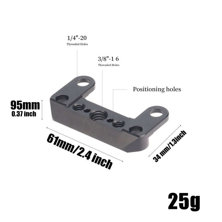 For Sony FX30 FX3 Camera JLWIN Protection Cage Stabilizer Rig, Spec: Only Top Board
