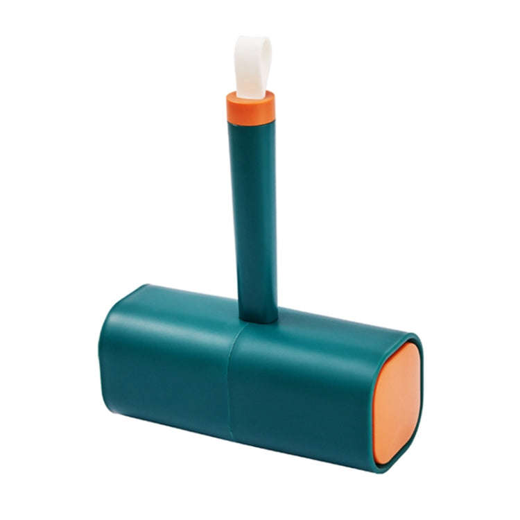 Tear-off Roll Clothes Pet Sticky Hair Roller Brush, Color: Green