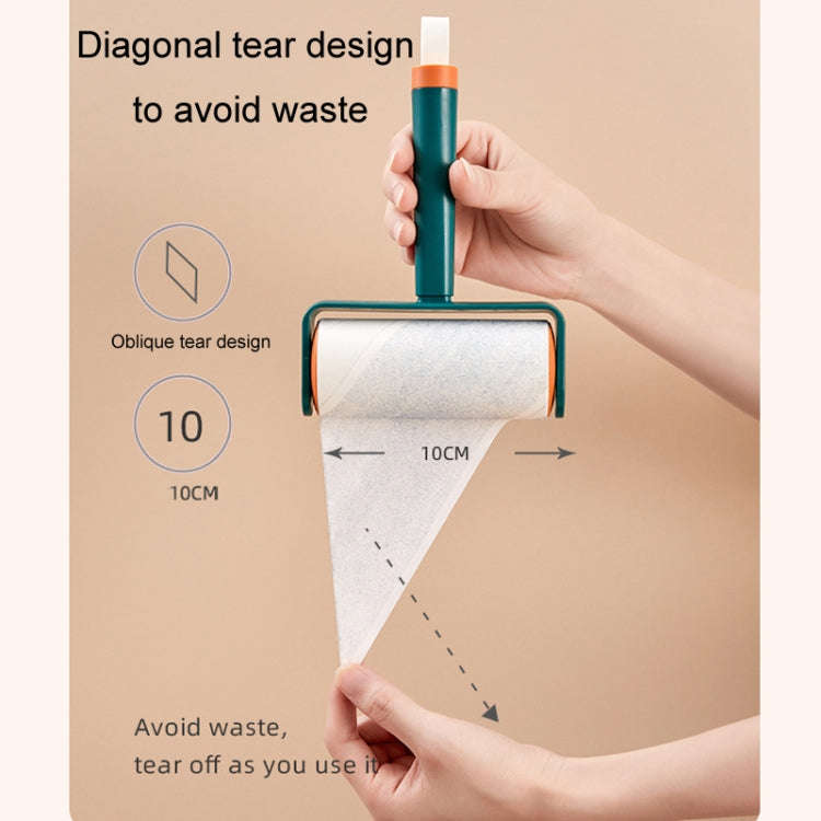 Tear-off Roll Clothes Pet Sticky Hair Roller Brush, Color: 3 Rolls Replace Paper