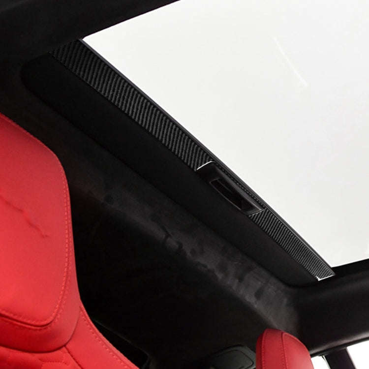 For Jaguar F-TYPE 2013+ Universal Sunroof Handle Sticker For Left And Right Drive(Black)