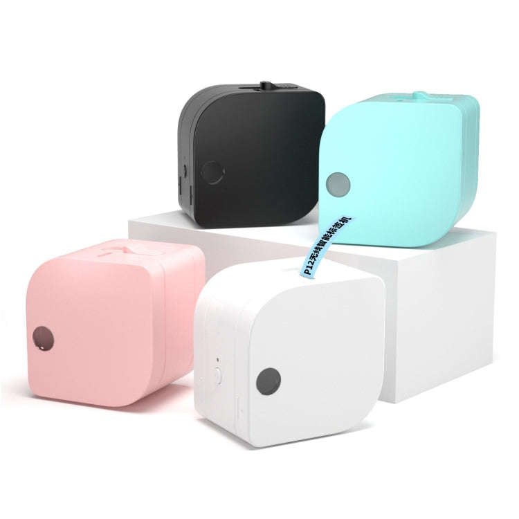 Phomemo P12Pro Li-Ion Battery Compact Bluetooth Convenient Self-Adhesive Thermal Label Printer(Gr...