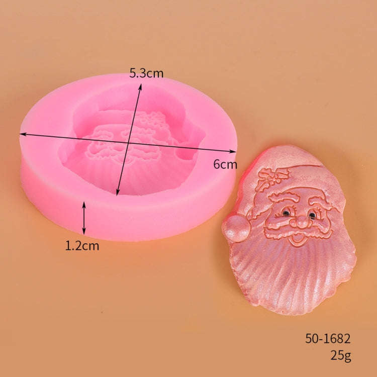 DIY Christmas Fondant Baking Silicone Molds, Model: 50-1682