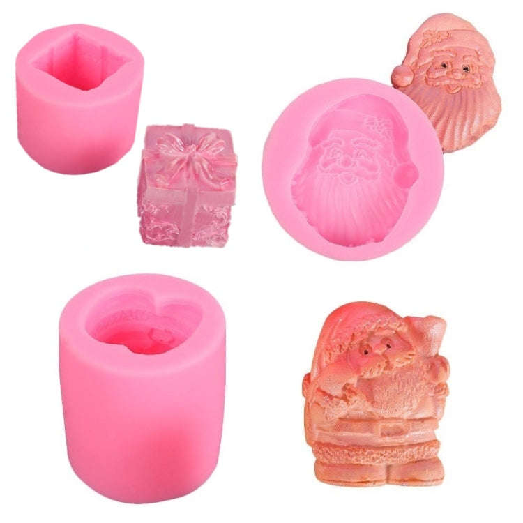 DIY Christmas Fondant Baking Silicone Molds, Model: 50-1906