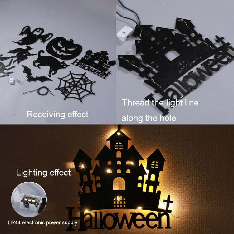 Wizard 4.5V Halloween Glowing Hanging Lights Party Holiday Decoration