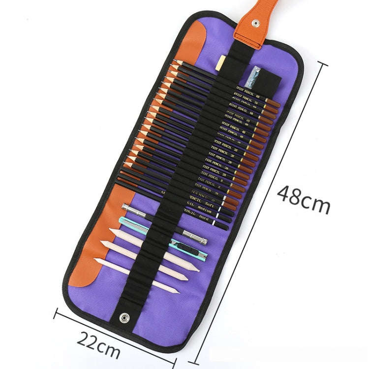 28-in-1 Sketch Drawing Pencil Set 2H-8B Special Pencil for Art Painting