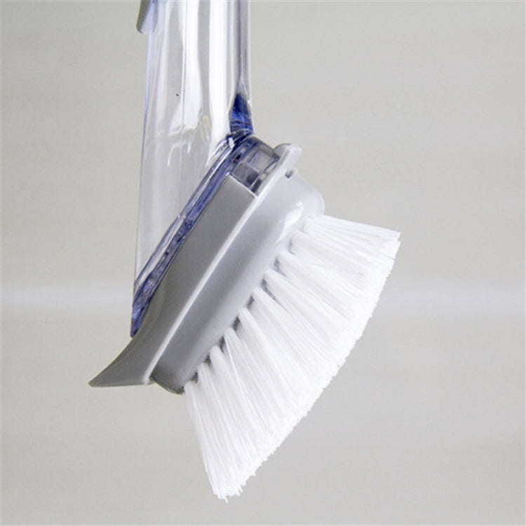 Kitchen Long Handle Automatic Liquid Filling Non-Stick Pan Scrubber Brush Cleaning Brush, Style: ...