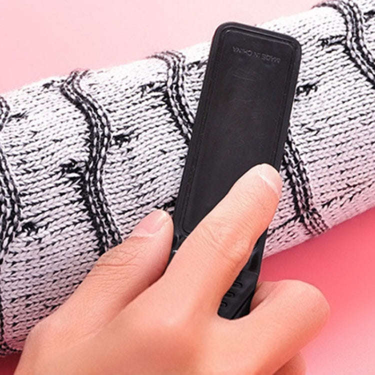Portable Clothes Hair Removal Brush Folding Static Hair Remover(White)